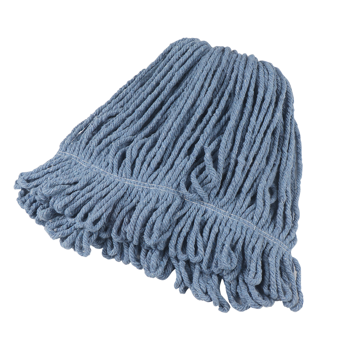 Коммерческая насадка для швабры из хлопчатобумажной пряжи с узкой лентой