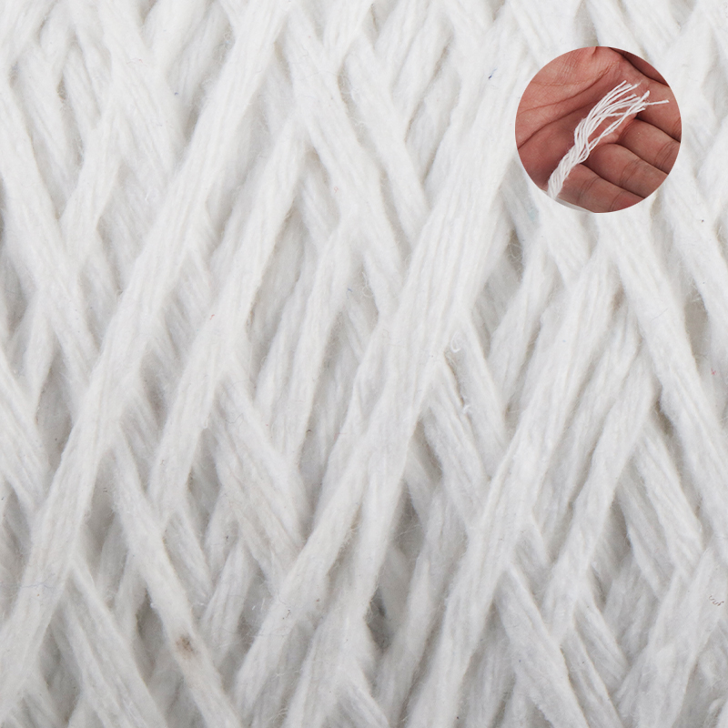 Веревка из крученой хлопчатобумажной пряжи