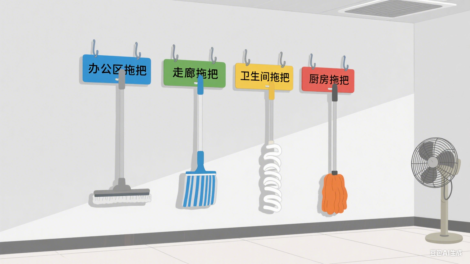 Система управления использованием швабры