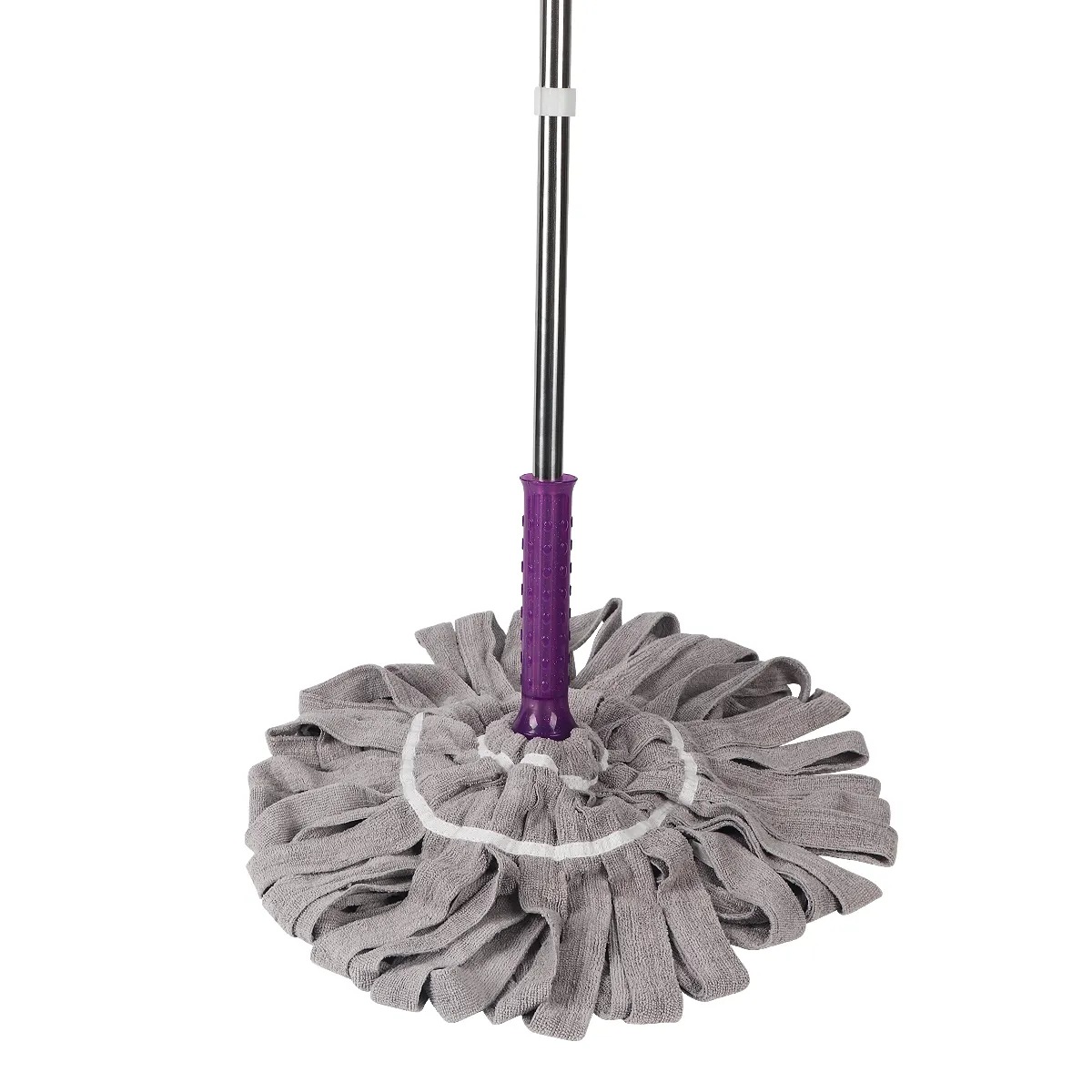 Stock Grey Microfiber Cloth Twist Mop